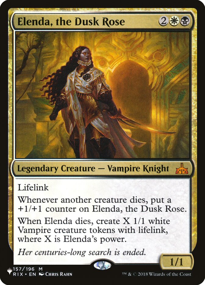 Elenda, the Dusk Rose [The List] - Magic: The Gathering - Card Brawlers | Quebec | Canada |