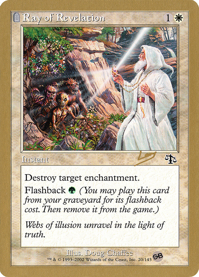 Ray of Revelation (Raphael Levy) (SB) [World Championship Decks 2002] - Magic: The Gathering - Card Brawlers | Quebec | Canada |