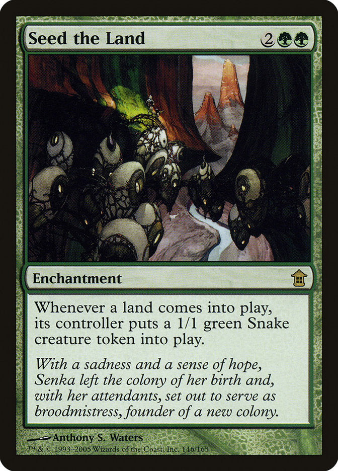 Seed the Land [Saviors of Kamigawa] - Magic: The Gathering - Card Brawlers | Quebec | Canada |