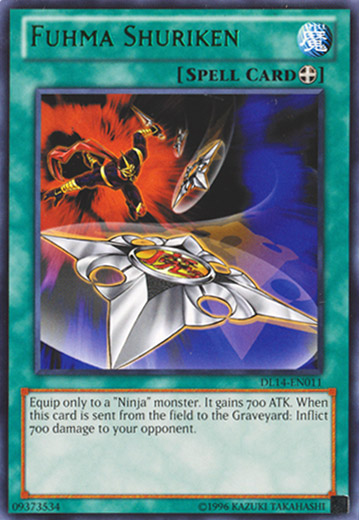 Fuhma Shuriken (Green) [DL14-EN011] Rare - Yu-Gi-Oh! - Card Brawlers | Quebec | Canada |