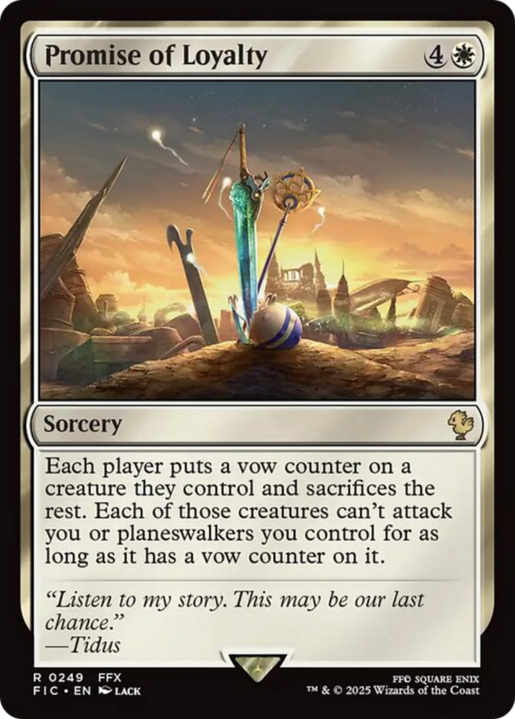 Promise of Loyalty [FINAL FANTASY Commander] - Magic: The Gathering - Card Brawlers | Quebec | Canada |