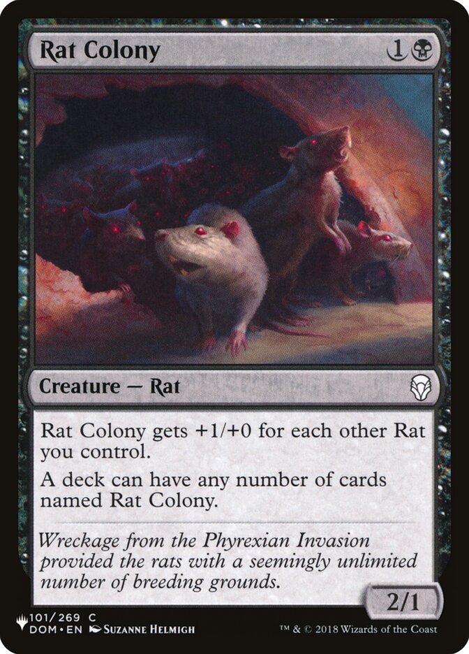 Rat Colony [The List] - Magic: The Gathering - Card Brawlers | Quebec | Canada |