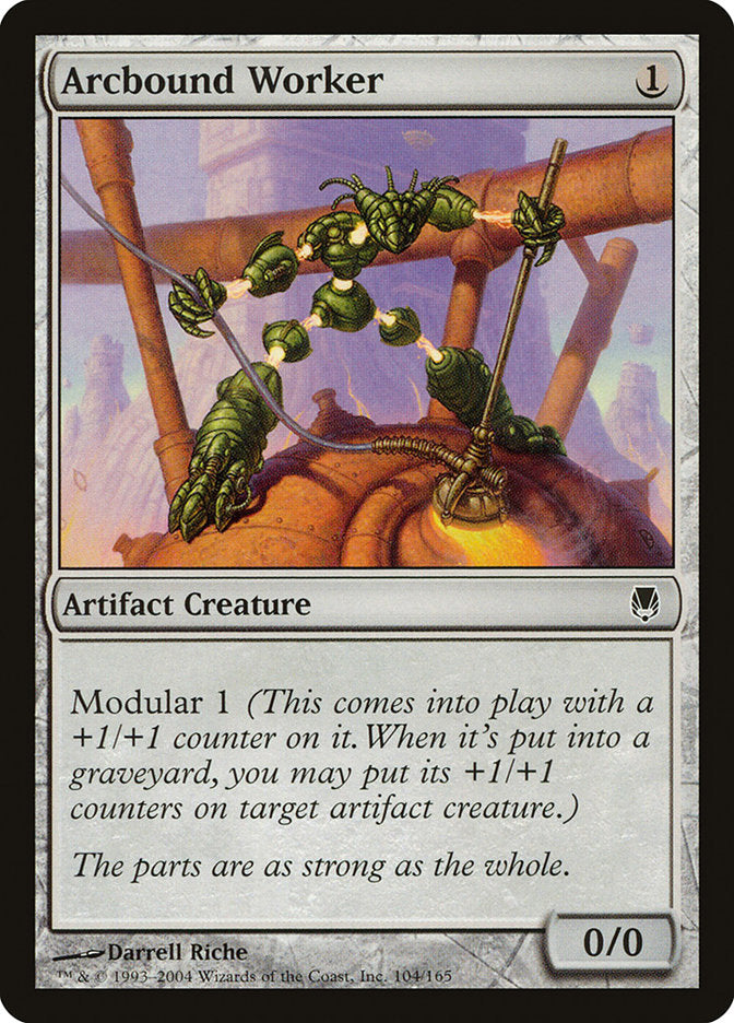 Arcbound Worker [Darksteel] - Magic: The Gathering - Card Brawlers | Quebec | Canada |