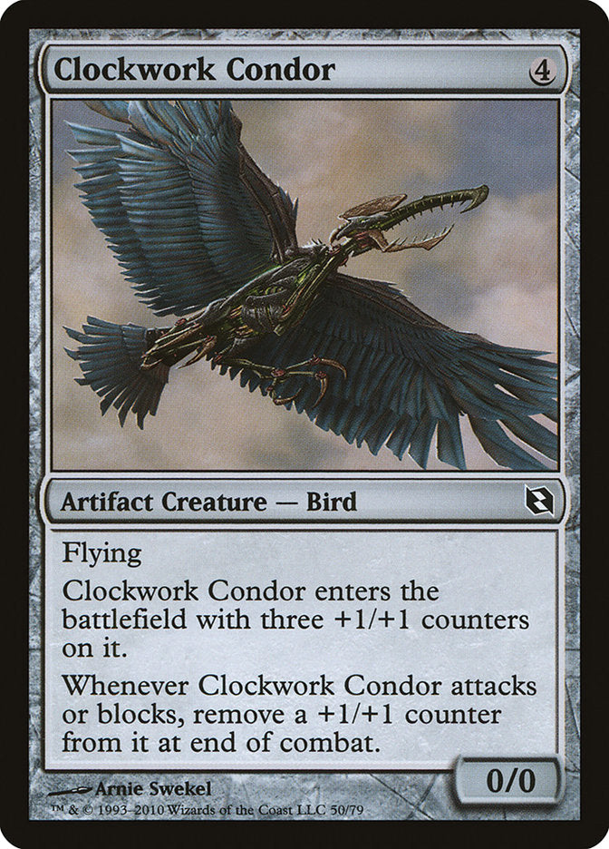 Clockwork Condor [Duel Decks: Elspeth vs. Tezzeret] - Magic: The Gathering - Card Brawlers | Quebec | Canada |