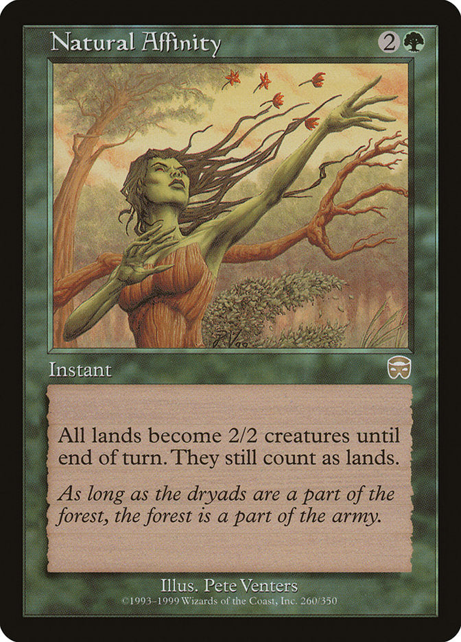 Natural Affinity [Mercadian Masques] - Magic: The Gathering - Card Brawlers | Quebec | Canada |