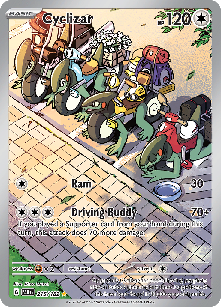 Cyclizar (215/182) [Scarlet & Violet: Paradox Rift] - Pokémon - Card Brawlers | Quebec | Canada |