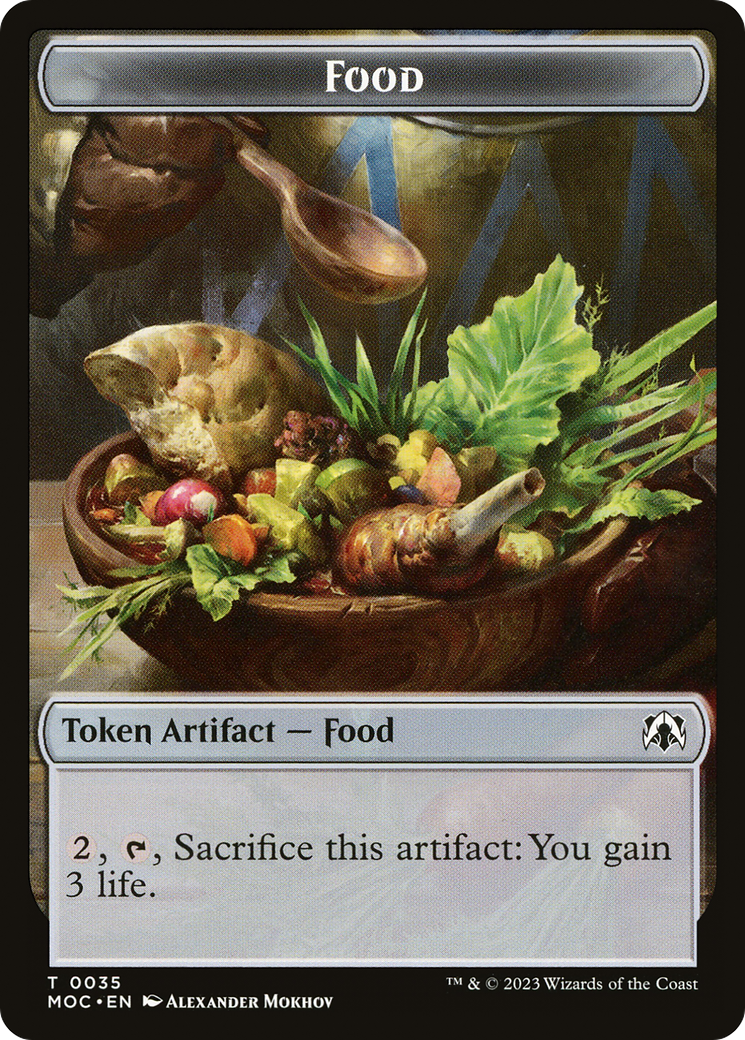 Food Token [March of the Machine] - Magic: The Gathering - Card Brawlers | Quebec | Canada |