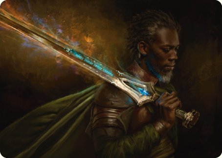 Anduril, Flame of the West Art Card [The Lord of the Rings: Tales of Middle-earth Art Series] - Magic: The Gathering - Card Brawlers | Quebec | Canada |