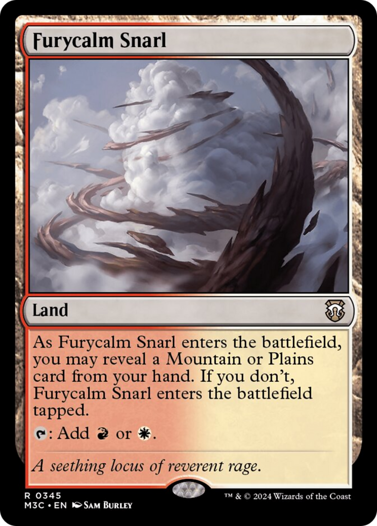 Furycalm Snarl (Ripple Foil) [Modern Horizons 3 Commander] - Magic: The Gathering - Card Brawlers | Quebec | Canada |