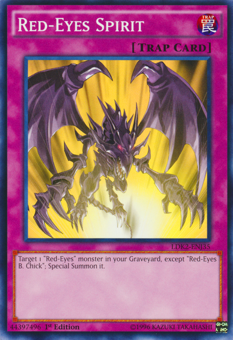 Red-Eyes Spirit [LDK2-ENJ35] Common - Card Brawlers | Quebec | Canada | Yu-Gi-Oh!