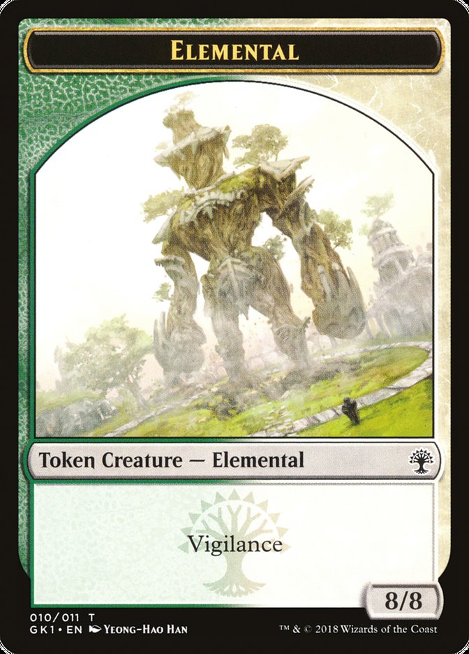 Elemental // Centaur Double-Sided Token [Guilds of Ravnica Guild Kit Tokens] - Magic: The Gathering - Card Brawlers | Quebec | Canada |