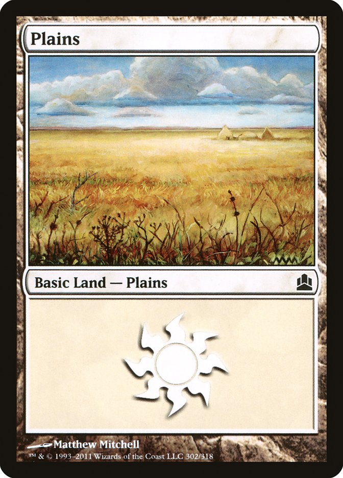 Plains (302) [Commander 2011] - Magic: The Gathering - Card Brawlers | Quebec | Canada |