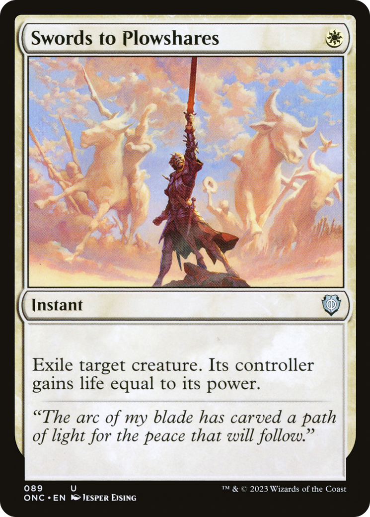 Swords to Plowshares [Phyrexia: All Will Be One Commander] - Magic: The Gathering - Card Brawlers | Quebec | Canada |