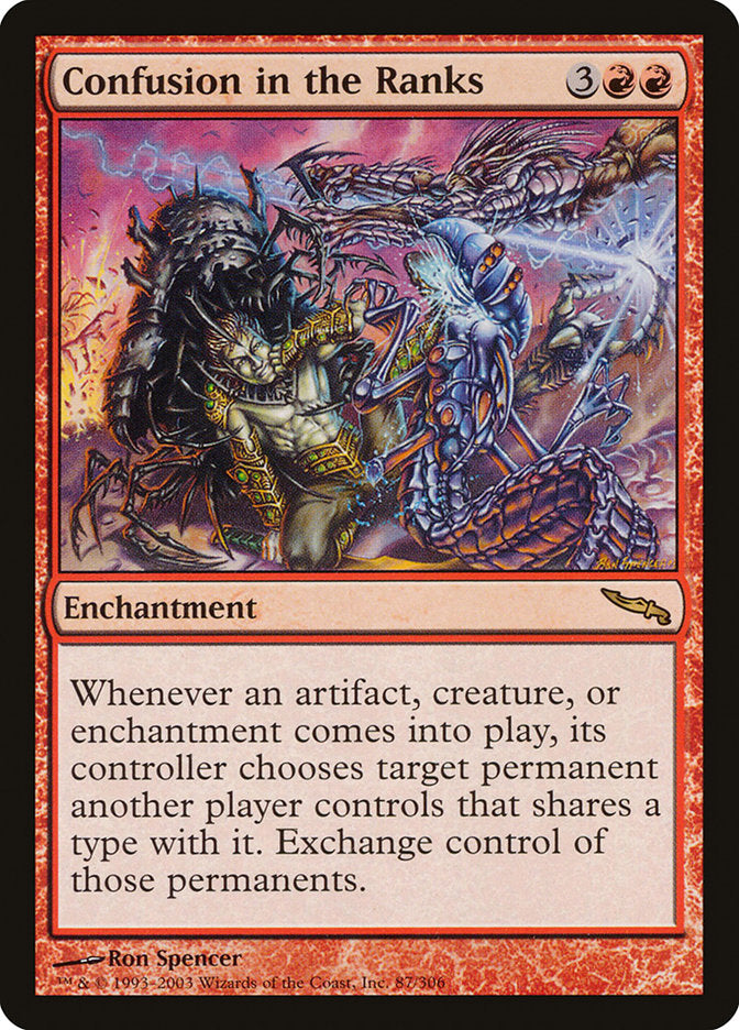 Confusion in the Ranks [Mirrodin] - Magic: The Gathering - Card Brawlers | Quebec | Canada |