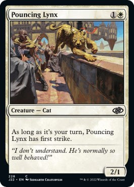 Pouncing Lynx [Jumpstart 2022] - Magic: The Gathering - Card Brawlers | Quebec | Canada |