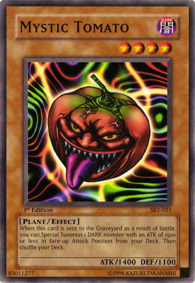 Mystic Tomato [SKE-021] Common - Yu-Gi-Oh! - Card Brawlers | Quebec | Canada |