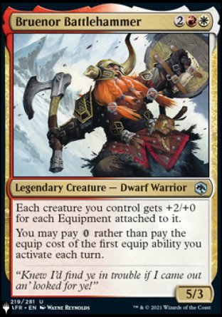 Bruenor Battlehammer [The List] - Magic: The Gathering - Card Brawlers | Quebec | Canada |