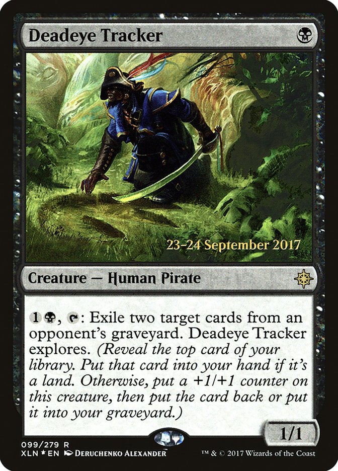 Deadeye Tracker [Ixalan Prerelease Promos] - Magic: The Gathering - Card Brawlers | Quebec | Canada |