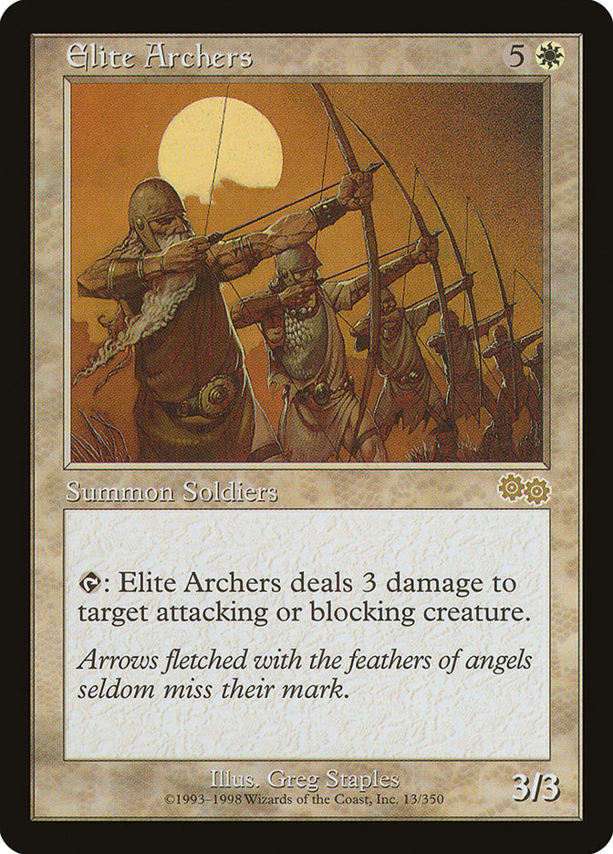 Elite Archers [Urza's Saga] - Magic: The Gathering - Card Brawlers | Quebec | Canada |