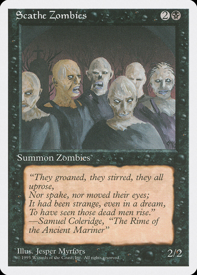 Scathe Zombies [Fourth Edition] - Magic: The Gathering - Card Brawlers | Quebec | Canada |