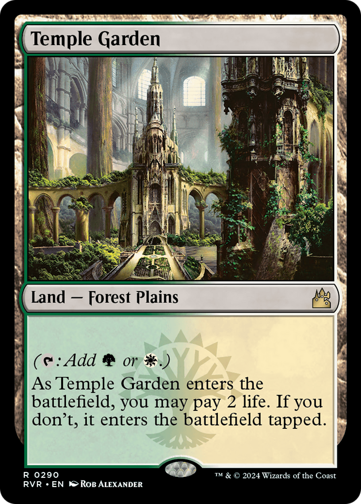 Temple Garden [Ravnica Remastered] - Magic: The Gathering - Card Brawlers | Quebec | Canada |