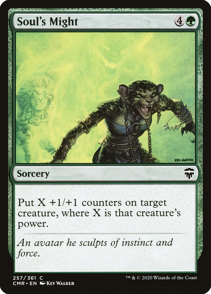 Soul's Might [Commander Legends] - Magic: The Gathering - Card Brawlers | Quebec | Canada |