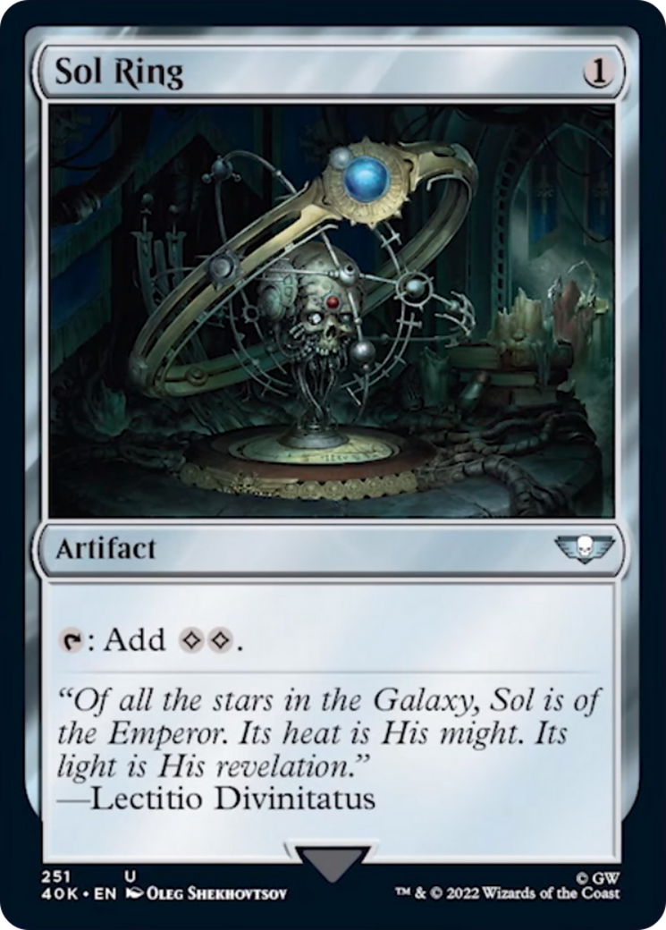 Sol Ring (251) [Warhammer 40,000] - Magic: The Gathering - Card Brawlers | Quebec | Canada |