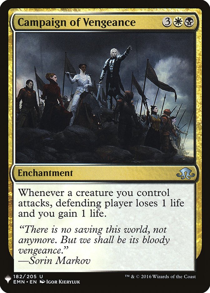 Campaign of Vengeance [Mystery Booster] - Magic: The Gathering - Card Brawlers | Quebec | Canada |