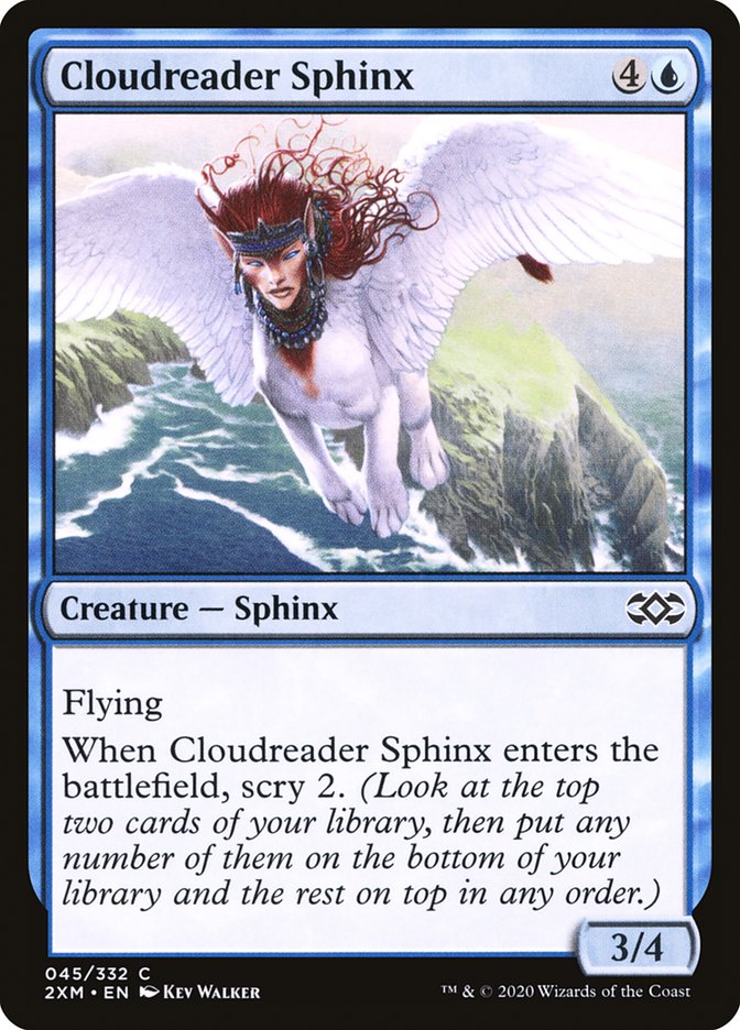 Cloudreader Sphinx [Double Masters] - Magic: The Gathering - Card Brawlers | Quebec | Canada |