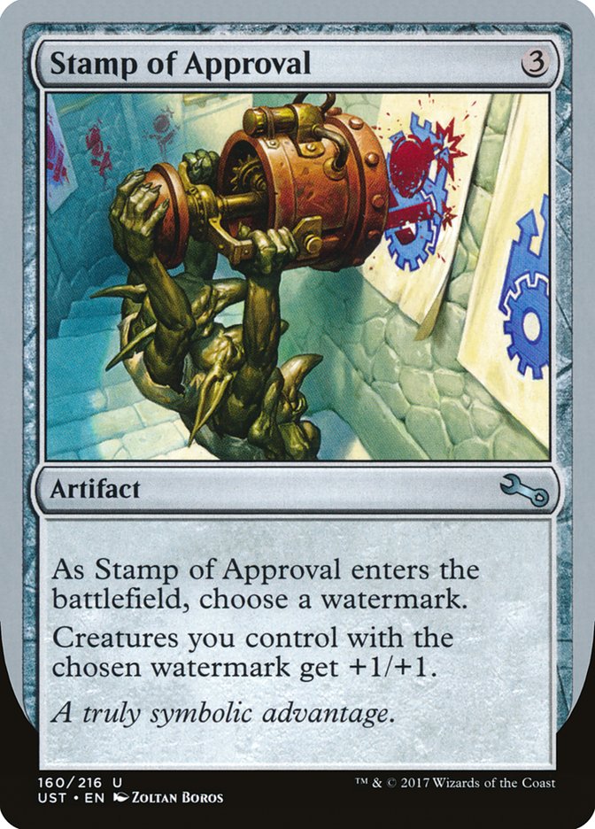 Stamp of Approval [Unstable] - Magic: The Gathering - Card Brawlers | Quebec | Canada |