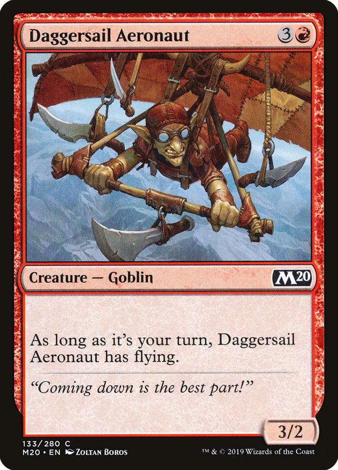 Daggersail Aeronaut [Core Set 2020] - Magic: The Gathering - Card Brawlers | Quebec | Canada |