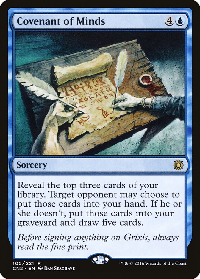 Covenant of Minds [Conspiracy: Take the Crown] - Magic: The Gathering - Card Brawlers | Quebec | Canada |