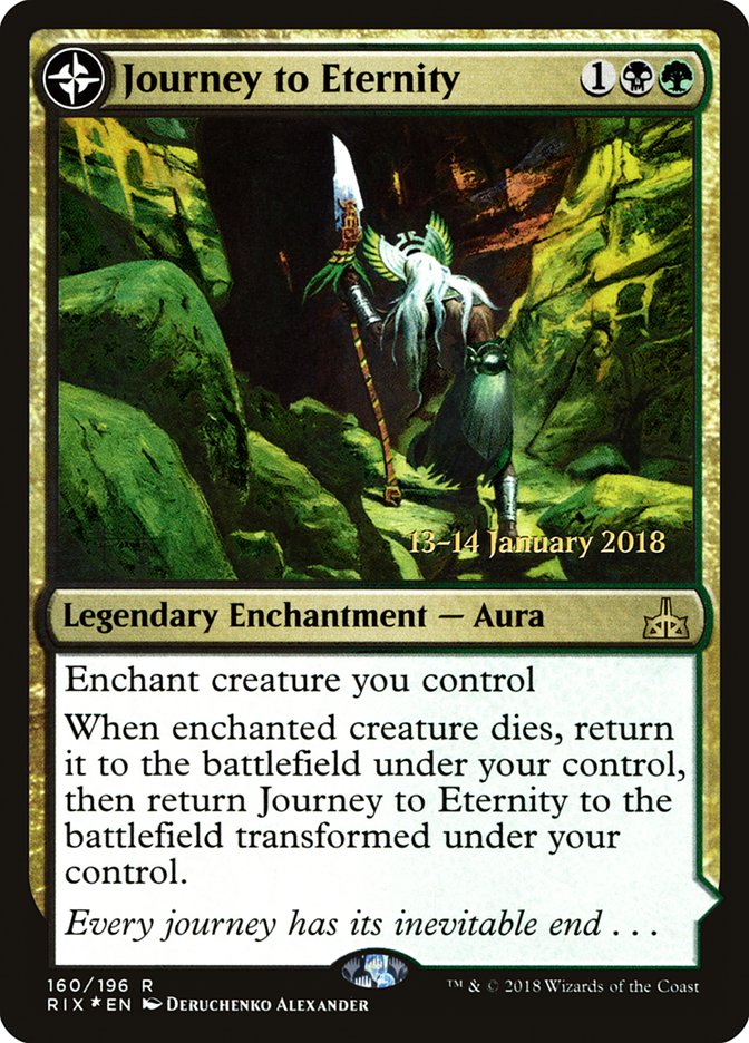 Journey to Eternity // Atzal, Cave of Eternity [Rivals of Ixalan Prerelease Promos] - Magic: The Gathering - Card Brawlers | Quebec | Canada |