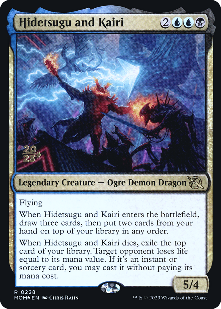 Hidetsugu and Kairi [March of the Machine Prerelease Promos] - Magic: The Gathering - Card Brawlers | Quebec | Canada |