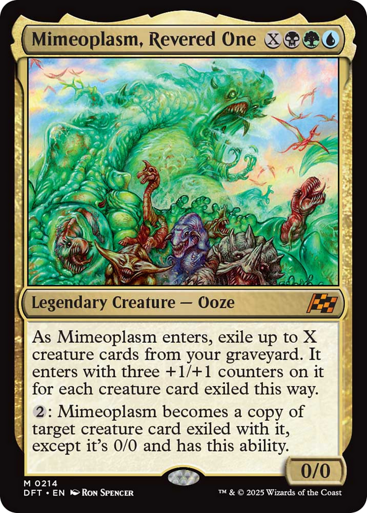 Mimeoplasm, Revered One [Aetherdrift] - Magic: The Gathering - Card Brawlers | Quebec | Canada |