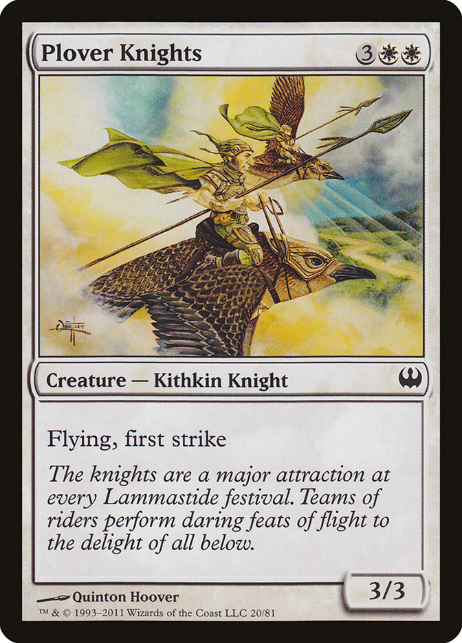 Plover Knights [Duel Decks: Knights vs. Dragons] - Magic: The Gathering - Card Brawlers | Quebec | Canada |