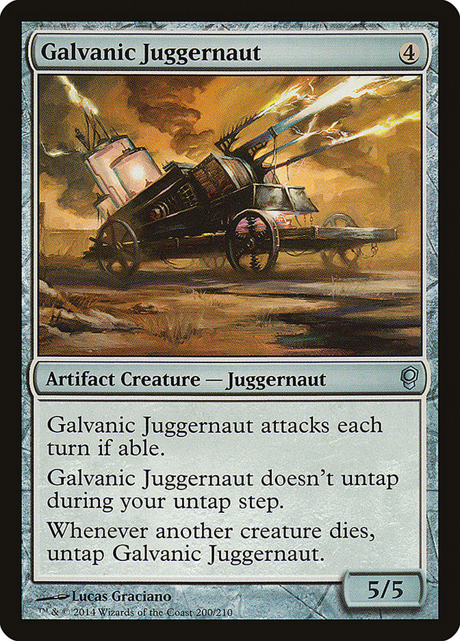 Galvanic Juggernaut [Conspiracy] - Magic: The Gathering - Card Brawlers | Quebec | Canada |