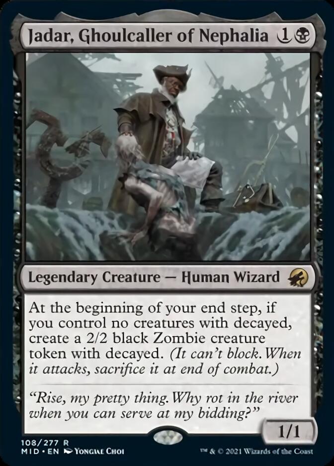 Jadar, Ghoulcaller of Nephalia [Innistrad: Midnight Hunt] - Magic: The Gathering - Card Brawlers | Quebec | Canada |