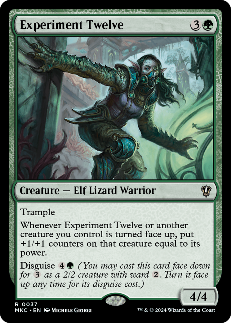 Experiment Twelve [Murders at Karlov Manor Commander] - Magic: The Gathering - Card Brawlers | Quebec | Canada |