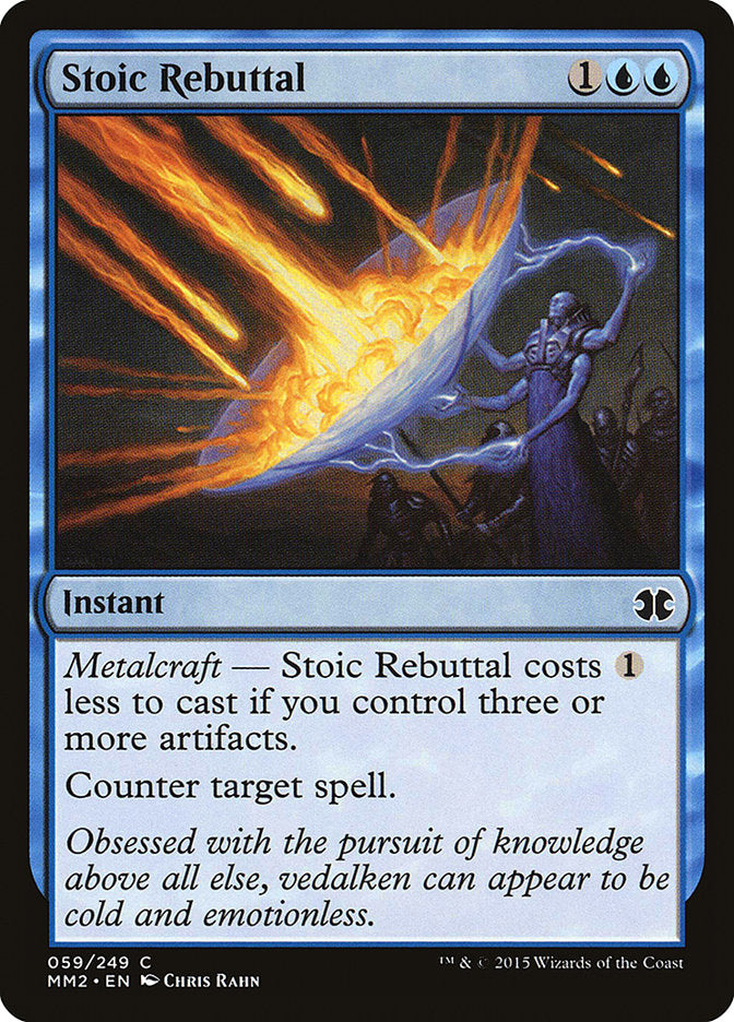 Stoic Rebuttal [Modern Masters 2015] - Magic: The Gathering - Card Brawlers | Quebec | Canada |