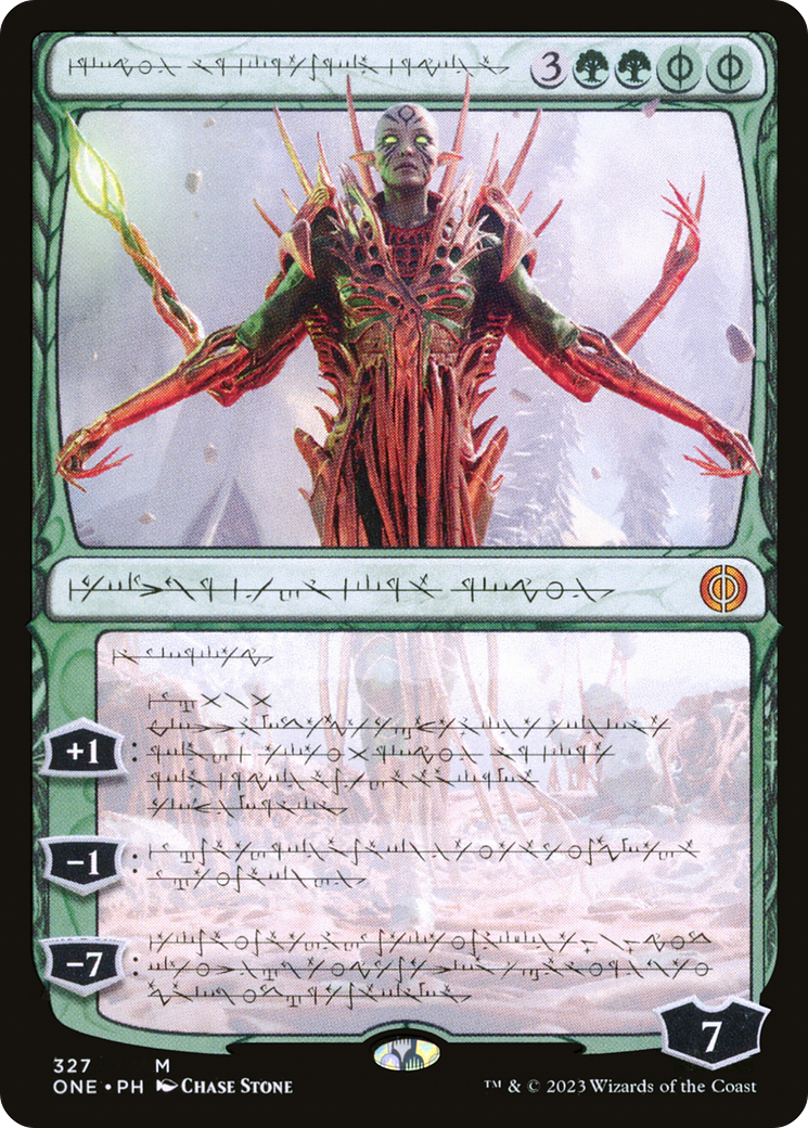 Nissa, Ascended Animist (Phyrexian) [Phyrexia: All Will Be One] - Magic: The Gathering - Card Brawlers | Quebec | Canada |