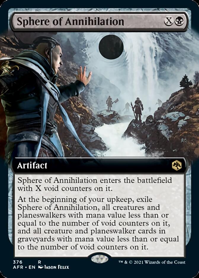 Sphere of Annihilation (Extended Art) [Dungeons & Dragons: Adventures in the Forgotten Realms] - Magic: The Gathering - Card Brawlers | Quebec | Canada |