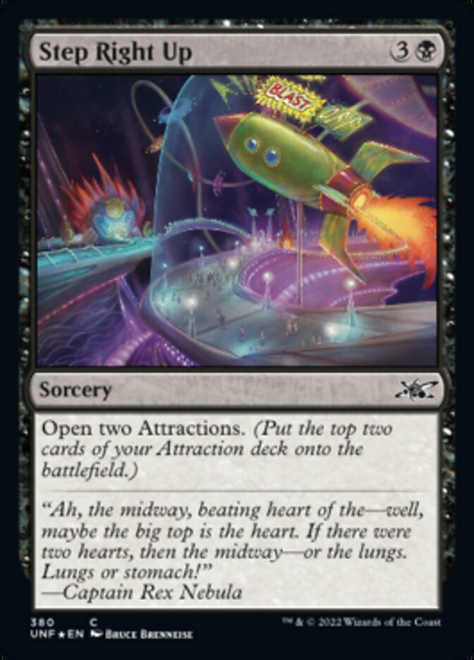 Step Right Up (Galaxy Foil) [Unfinity] - Magic: The Gathering - Card Brawlers | Quebec | Canada |
