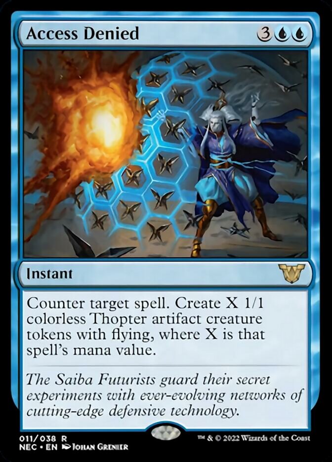 Access Denied [Kamigawa: Neon Dynasty Commander] - Magic: The Gathering - Card Brawlers | Quebec | Canada |