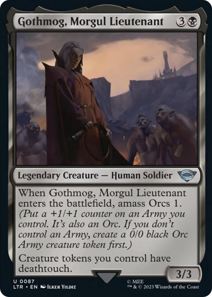 Gothmog, Morgul Lieutenant [The Lord of the Rings: Tales of Middle-Earth] - Magic: The Gathering - Card Brawlers | Quebec | Canada |