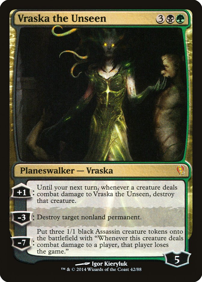 Vraska the Unseen [Duel Decks: Jace vs. Vraska] - Magic: The Gathering - Card Brawlers | Quebec | Canada |