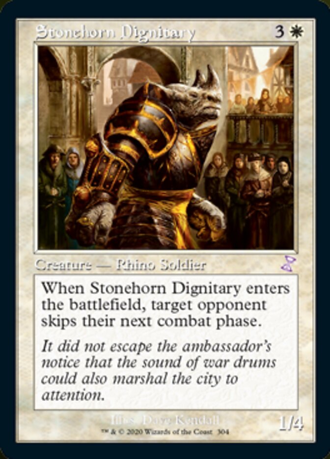 Stonehorn Dignitary (Timeshifted) [Time Spiral Remastered] - Magic: The Gathering - Card Brawlers | Quebec | Canada |