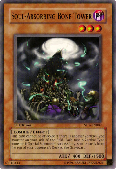 Soul-Absorbing Bone Tower [SD2-EN009] Common - Yu-Gi-Oh! - Card Brawlers | Quebec | Canada |