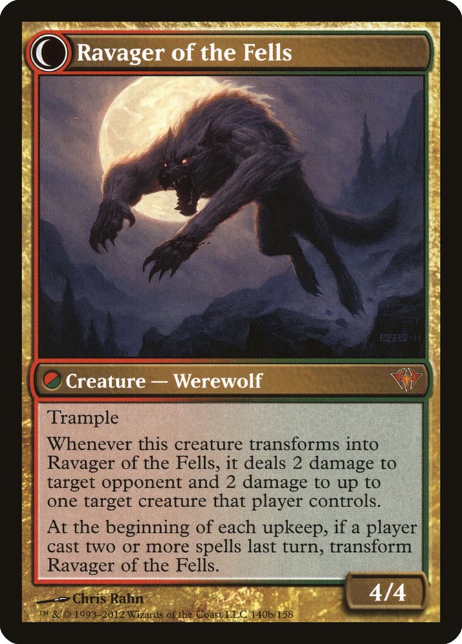 Huntmaster of the Fells // Ravager of the Fells [Dark Ascension] - Magic: The Gathering - Card Brawlers | Quebec | Canada |