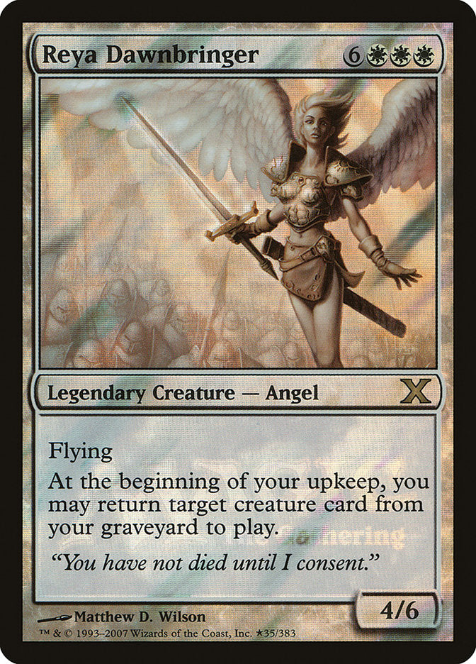 Reya Dawnbringer [Tenth Edition Prerelease Promos] - Magic: The Gathering - Card Brawlers | Quebec | Canada |